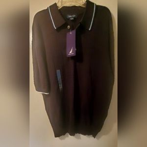NAUTICA Short Sleeve Men Shirt Size Large